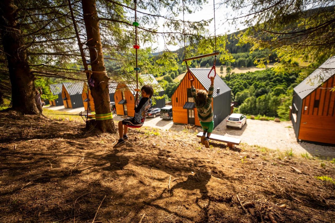 Osada Za Gorami Za Lasami - Domki Z Widokiem Na Snieznik Stronie Śląskie Buitenkant foto
